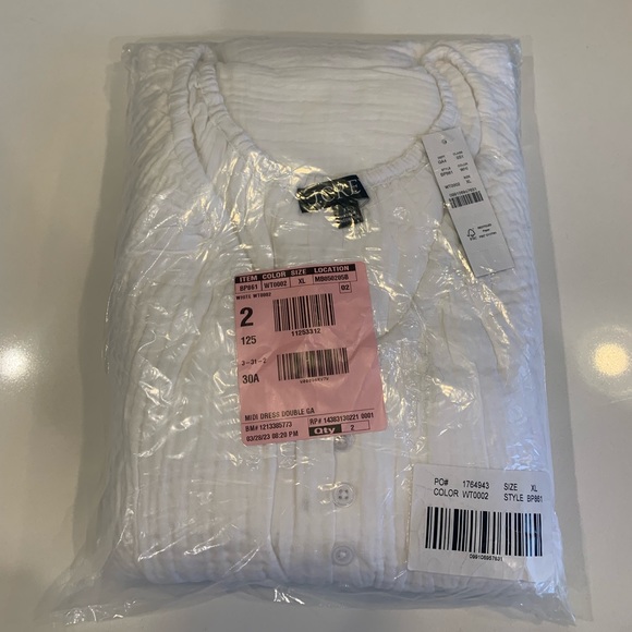 J. CREW midi dress in soft gauze - Picture 2 of 2